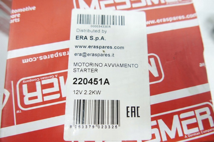 DÉMARREUR 5802AE 5802AF 5802AG 5802CE 5802X4 9646694080 3640318 95525947