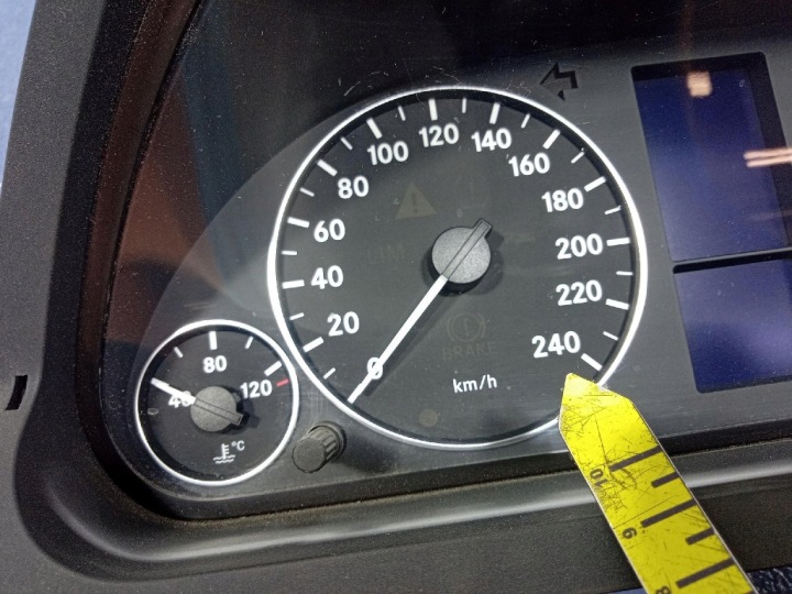 MERCEDES A W169 TABLEAU DE BORD COMPTEUR EUROPE A1695400848
