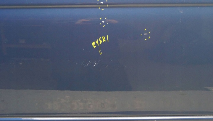 BMW E39 PORTES GAUCHE ARRIÈRE (D2184)
