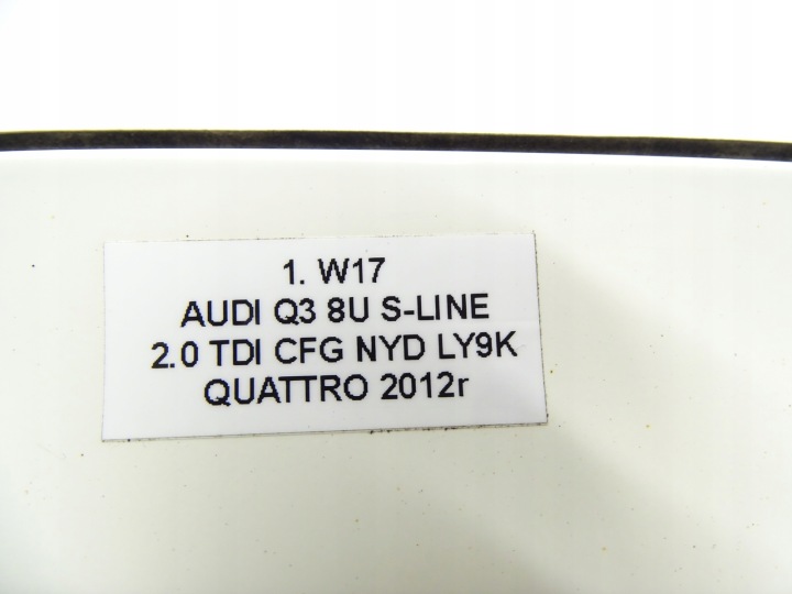 CLAPET GOULOTTE DE REMPLISSAGE CARBURANTS BOUCHON AUDI Q3 8U LY9K 8J0010508BG