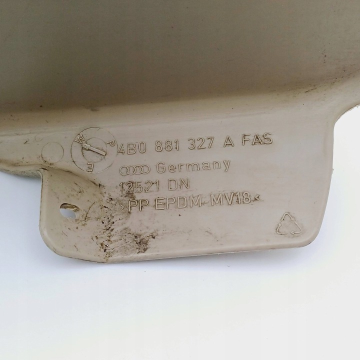 PROTECTION SZYN GAUCHE AVANT AUDI A6 S6 4B 4B0881327A NR144