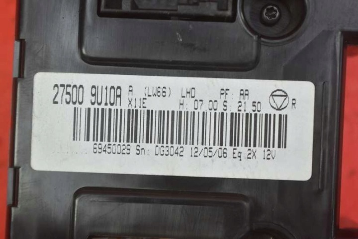 PANNEAU COMMANDE CONDUIT D'AIR CLIMATISATION NISSAN NOTE I E11