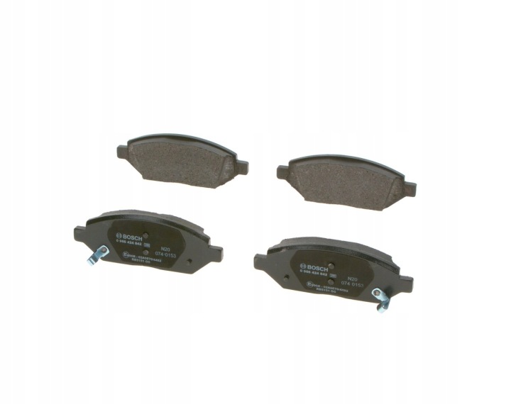 KIT PLAQUETTES FREINS FREINS DISQUE BOSCH 0 986 424 842
