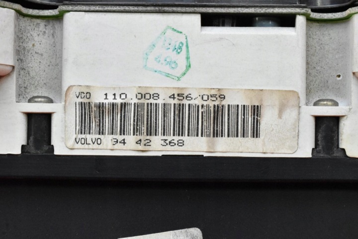 COMPTEUR TABLEAU DE BORD EUROPE 9442368 VOLVO 850 2.4 B 140 KM LIFT 92-94