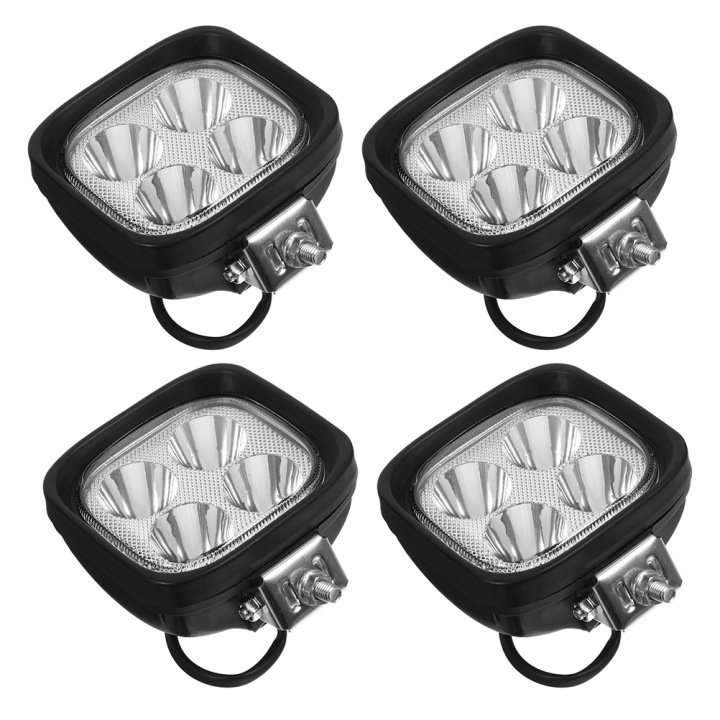 4 PCS COULEUR CLAIRE DIODES LED VERS WOZKOW WIDLOWYCH ÉCLAIRAGE DE TRAVAIL POUR SÉCURITÉ