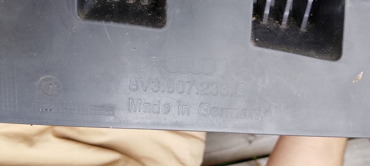 PARE-CHOCS AVANT AVANT AUDI A3 LIFT 16- 8V3807437AF 8V3853651AA 8V3807233B