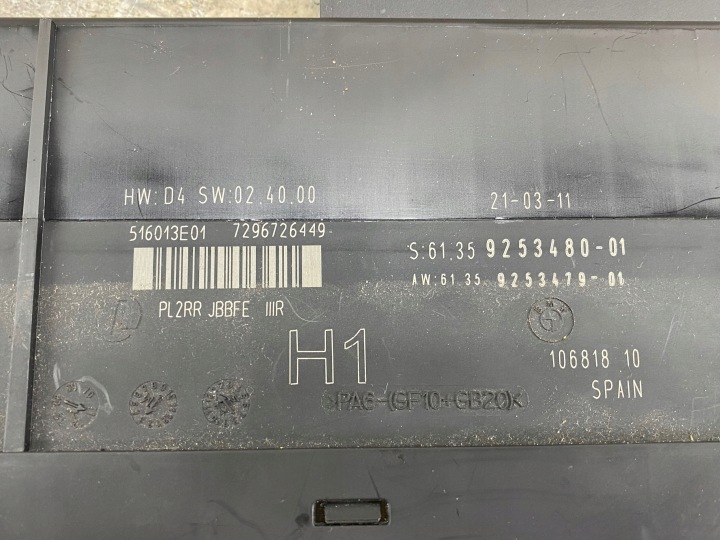 BMW 3 E90 E91 2008 MODULE CONTRÔLEUR CONFORT 9181282