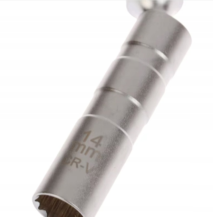 PRZEGUBOWY CLÉ EMBOUT VERS BOUGIES D'ALLUMAGE AVEC MAGNESEM ACIER 14MM