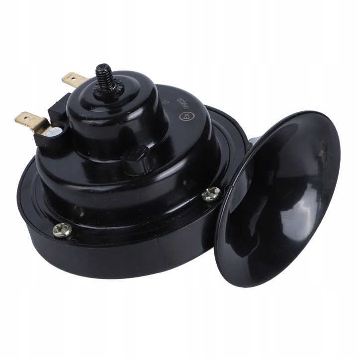 KLAXON MOTOCYCLETTE 12V NOIR 110DB 25 DANS