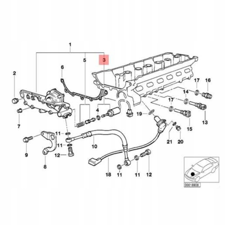 ÉLECTROAIMANT ÉCHANGEABLE PHASE DISTRIBUTION MOTEUR 11361738494 MÉTAL VERS 1U