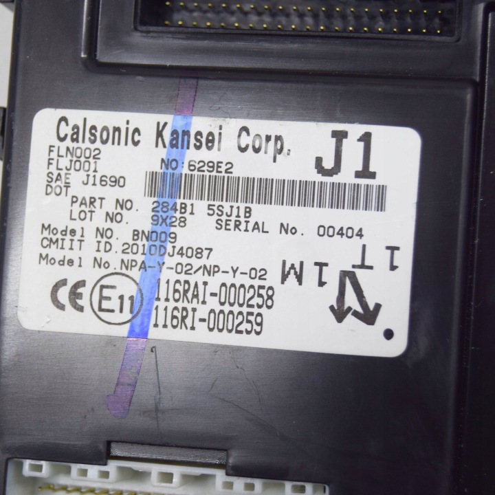 NISSAN LEAF II (ZE1) 2020 CONTRÔLEUR MODULE CONFORT