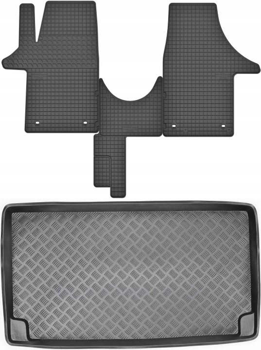 VOLKSWAGEN CARAVELLE T5 VAN DE 2003-2015R. KIT TAPIS DE SOL COFFRE