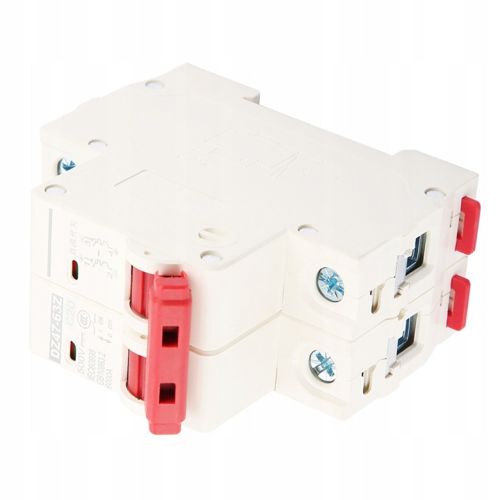 2P DC 500V 20A INTERRUPTEUR AUTOMATIQUE
