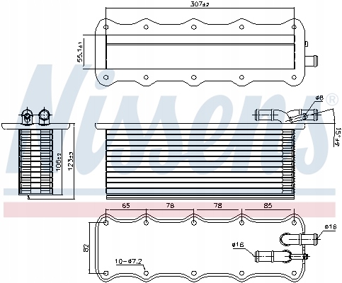 NISSENS 96318 RADIATOR AIR CHARGER photo 2 - milautoparts-fr.ukrlive.com