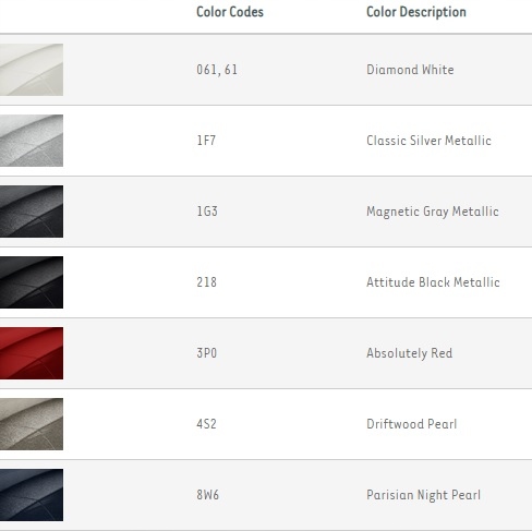 BOUCHON CROCHET HOL AVANT TOYOTA AURIS II COULEURS