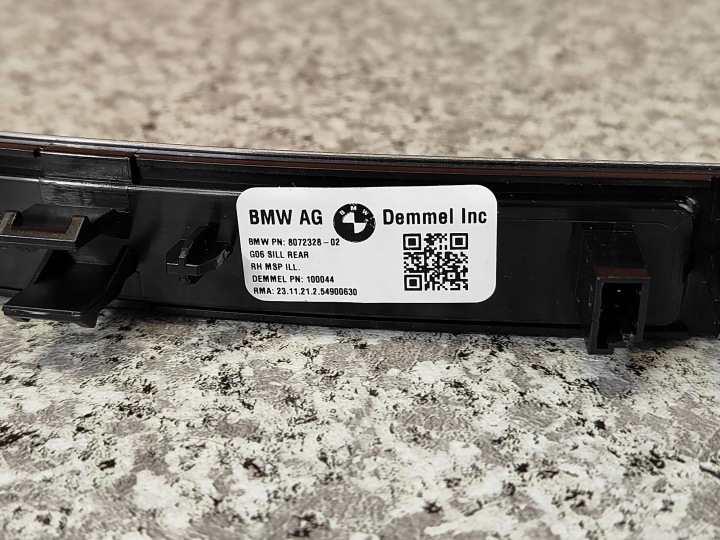 BMW X6 G06 X6M F96 BAGUETTES REVÊTEMENTS SEUIL RÉTROÉCLAIRÉ LED ENSEMBLE 8069271