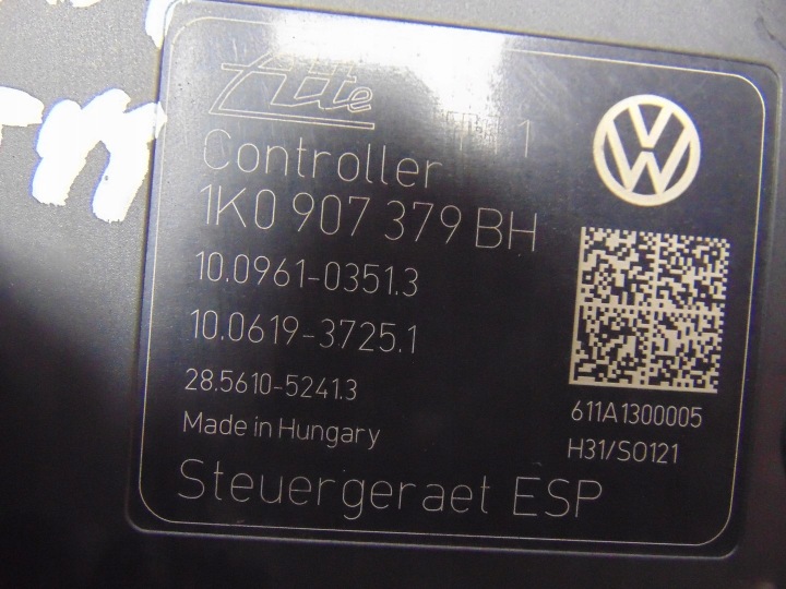 POMPE ABS CONTRÔLEUR VW CADDY III 1.6 TDI 1K0614517DD 1K0907379BH 50TYS KM!