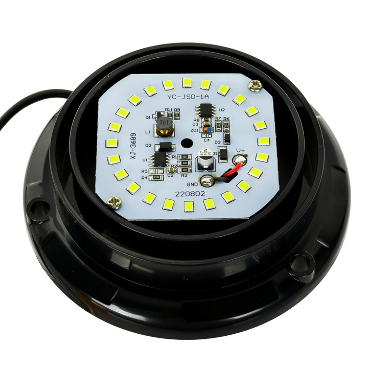 FARO BLYSKOWA 18 DIODO LUMINOSO LED 12V KOGUT AUXILIOS AFUSTE UFO 