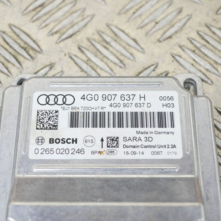 AUDI A6 S6 C7 4G 2014 CONTRÔLEUR MODULE AIRBAG