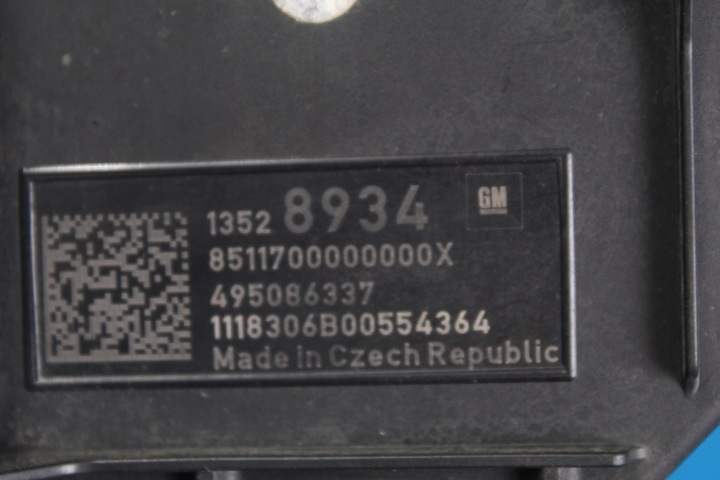 OPEL INSIGNIA B MODULE DE COMMANDE D'ÉCLAIRAGE LEGALY 2018R 13528934