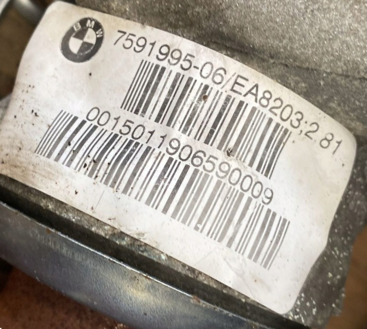 BMW X3 F25 30DX 35DX F10 M550DX F20 M140IX DIFFÉRENTIEL AVANT AVANT 2,81