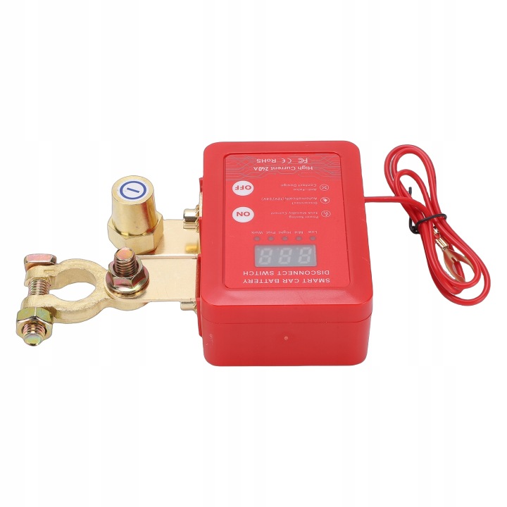 INTELLIGENT INTERRUPTEUR BATTERIE MONITEUR NUMÉRIQUE 12 V 24 V, 43