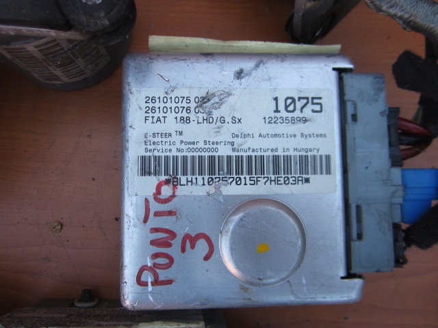 FIAT PUNTO II III LIFT CONTRÔLEUR ORDINATEUR AMPLIFICATEUR 1075