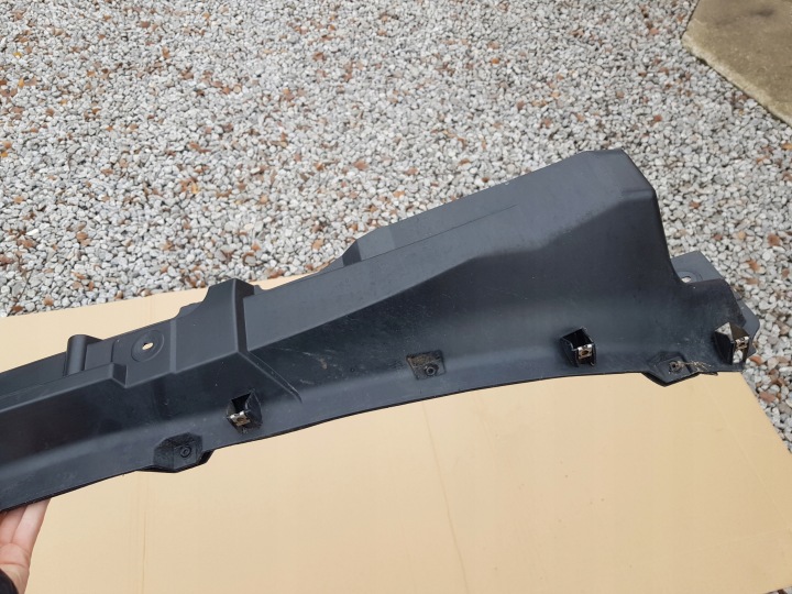 DOUBLURE PROTECTION PARE-CHOCS ARRIÈRE SEAT LEON II 05-09 1P0825189 EN BON ÉTAT FONCTIONNEL