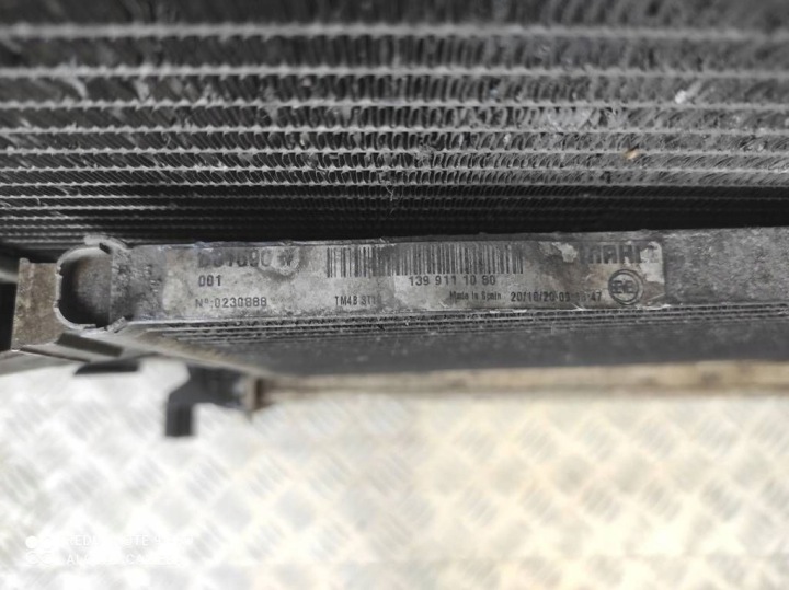 CITROEN JUMPER II LIFT 2020 2.0 HDI RADIATEUR EAU CLIMATISATION ÉCHANGEUR AIR-AIR