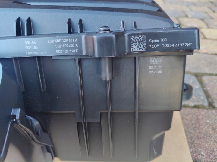 VW AUDI SKODA SEAT CHÂSSIS FILTRE AIR 5Q0 5QF