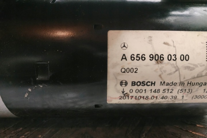 DÉMARREUR MERCEDES-BENZ AVEC (W222, V222, X222) A6569060300 3.0L DIESEL 210KW