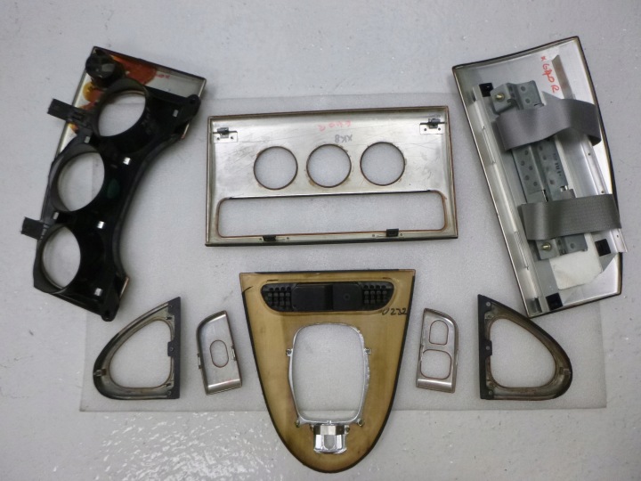 JAGUAR XK8 X100 MOULURE DÉCORATIVE DÉCOR BOIS DÉCORS