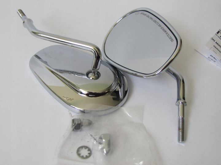 RÉTROVISEURS RÉTROVISEUR ORIGINE CHROME HARLEY NOUVEAU OEM