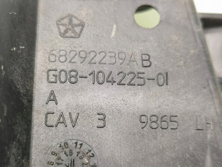 CHRYSLER PACIFICA 2017 GAUCHE CÔTÉ PANNEAU SUPPORTS RADIATEUR