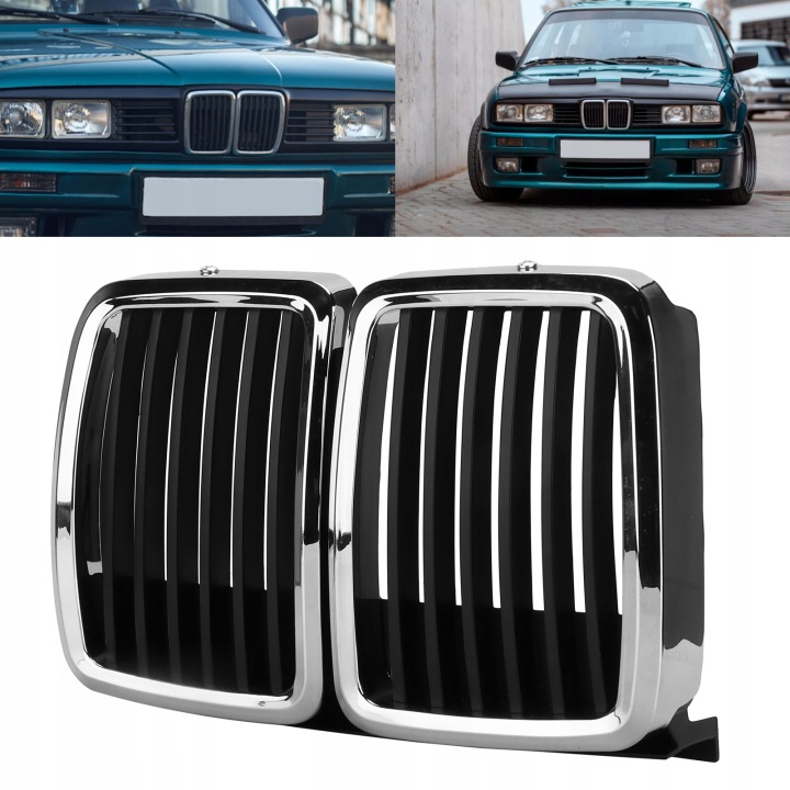 AVANT CENTRALE GRILLE GRILLOWA CHROMÉE 51131884350 SUBSTITUT POUR
