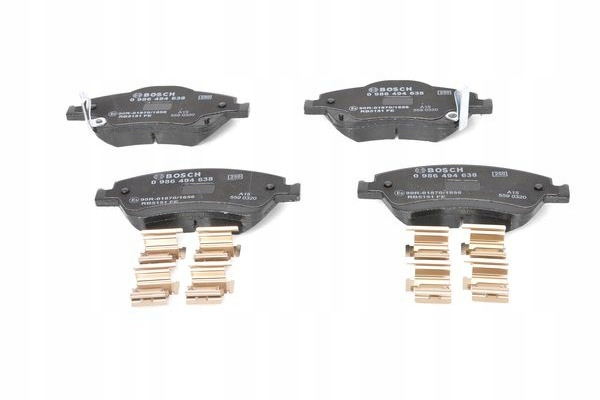 PLAQUETTES FREIN ACCESSOIRES VERS MONTAGE BOSCH 0 986 494 638 KIT PLAQUETTES