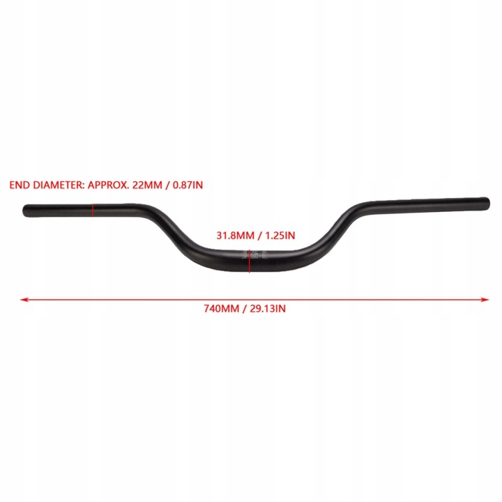 VOLANT MOTOCYCLETTE PODWYZSZONY SUBSTITUT POUR SURRON LIGHT BEE X160 T9