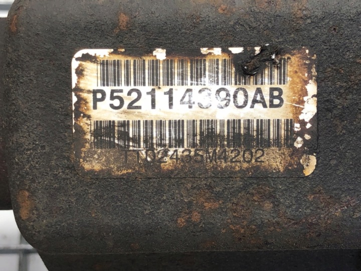 PONT DIFFÉRENTIEL AVANT DEMI-ESSIEU DODGE DURANGO II 5.7 349KM 03-10 TRANSMISSION