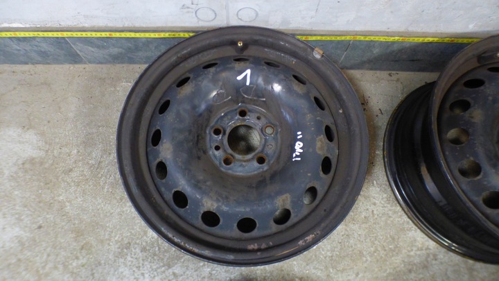 LLANTA DE ACERO 15 6,5X16H2 ET38 5X100 100%PROSTE ORIGINAL FIAT TIPO II 