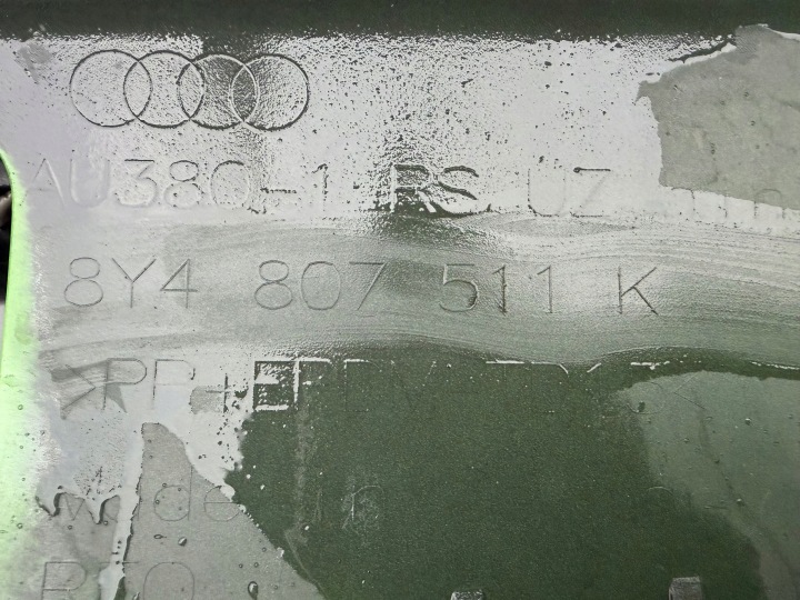PARE-CHOCS ARRIÈRE DIFFUSEUR EMBOUTS AUDI RS3 8Y4 ORIGINAL NON KLEJONY