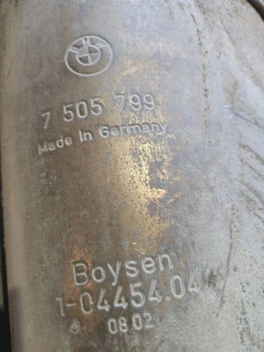 SILENCIEUX BMW 7 (E65, E66, E67) 7505798 3.6L 2002