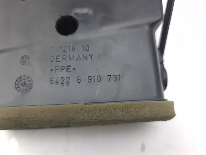 BMW 5 E60 E61 GRILLE CONDUIT D'AIR LATÉRALE TABLEAU DE BORD 2006 6910731