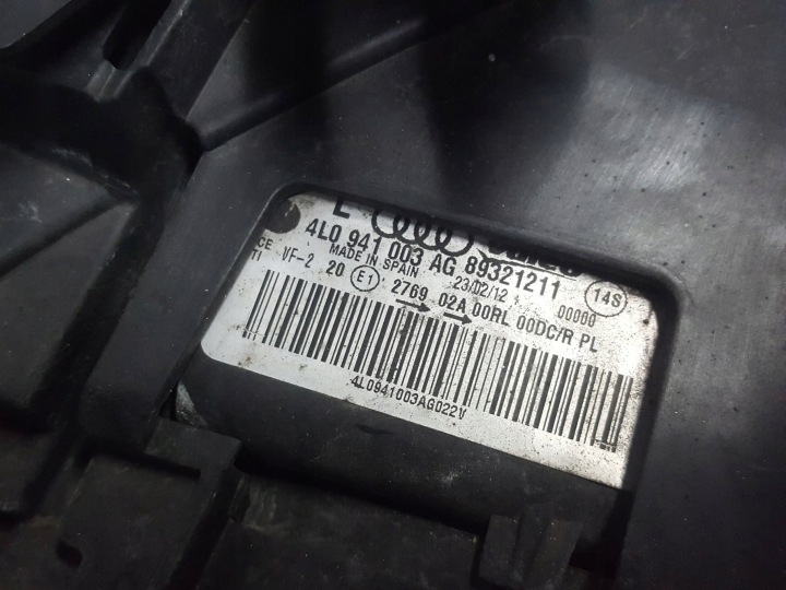 AUDI Q7 4L LIFT 09-15R PHARE XÉNON LED GAUCHE AVANT ANGLAIS 4L0941003AG