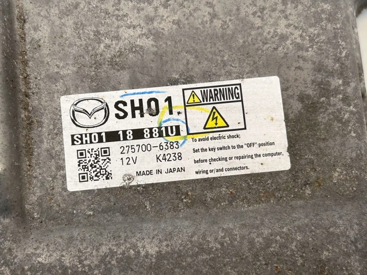 MAZDA CX5 2.2 CONTRÔLEUR ORDINATEUR MOTEUR SH0118881U