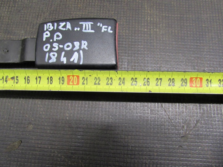 TENDEUR COURROIE SÉCURITÉ AVANT DROIT SEAT IBIZA III (6L1) 6Q0857756D