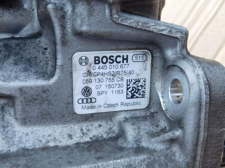 A5 8T A4 B8 3.0 TDI SYSTÈME INJECTEURS INJECTEUR 059130277CH POMPE 0445010677