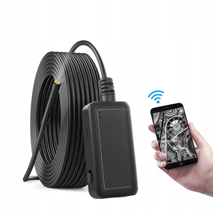 CAMÉRA INSPEKCYJNA ENDOSKOP WIFI FULLHD IP67 5.5MM