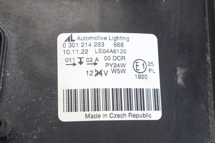 OPEL ZAFIRA B PROJECTEUR PHARE AVANT GAUCHE BI-XENON 0301214283