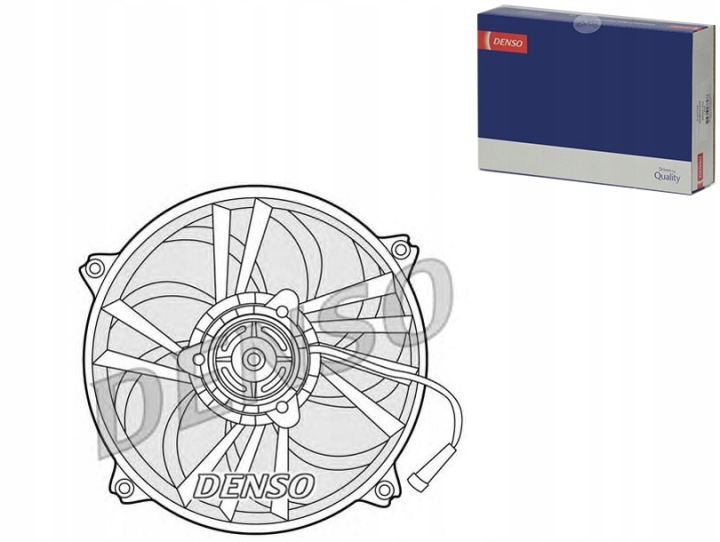 VENTILATEUR RADIATEUR PEUGEOT P307 1.4/2.0 HDI DEN