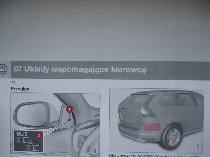 VOLVO XC60 I 2013-2017 POLSKA MANUAL MANTENIMIENTO KOLOROWA 2015/2016R EDYCJA 